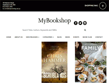 Tablet Screenshot of mybookshop.com.au